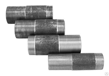 Сгон стальной Ду40 L=150мм ГОСТ 8969-75